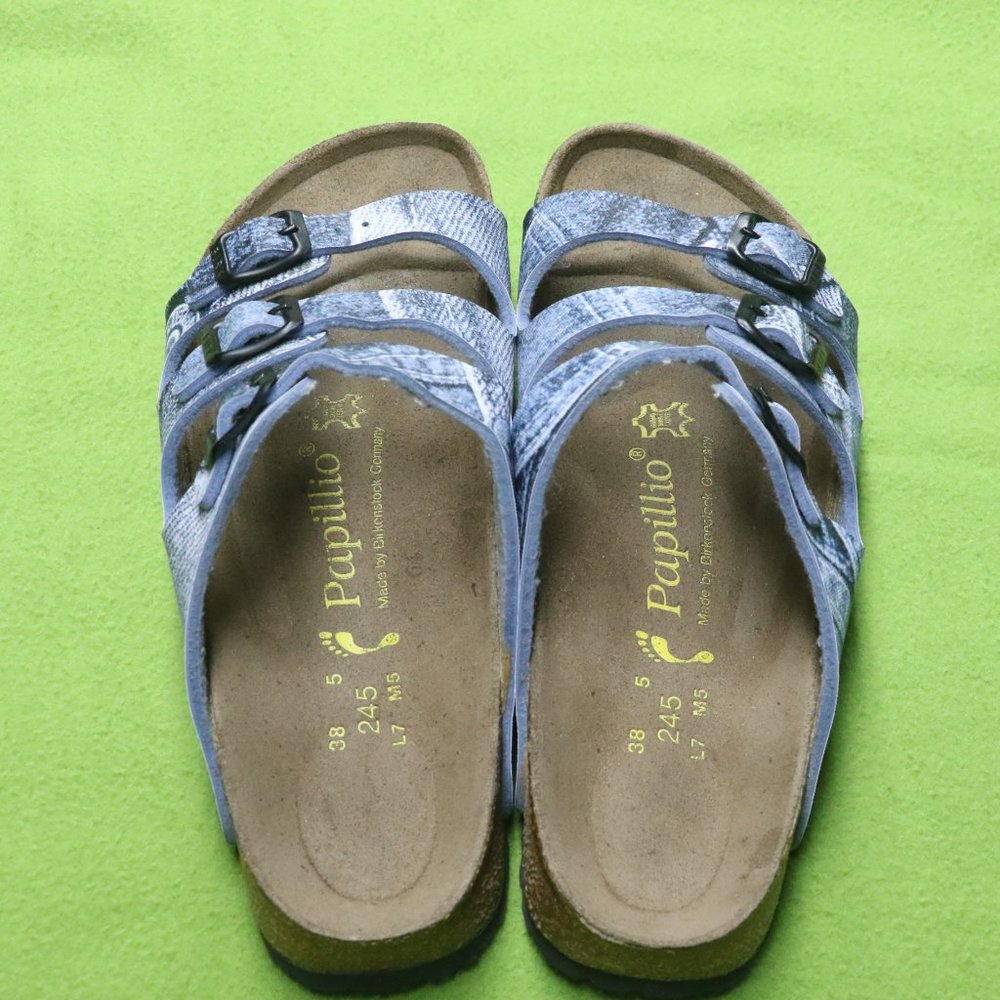 Birkenstock Papillo Florida Style Women's Sandals Size 38 (7.5)